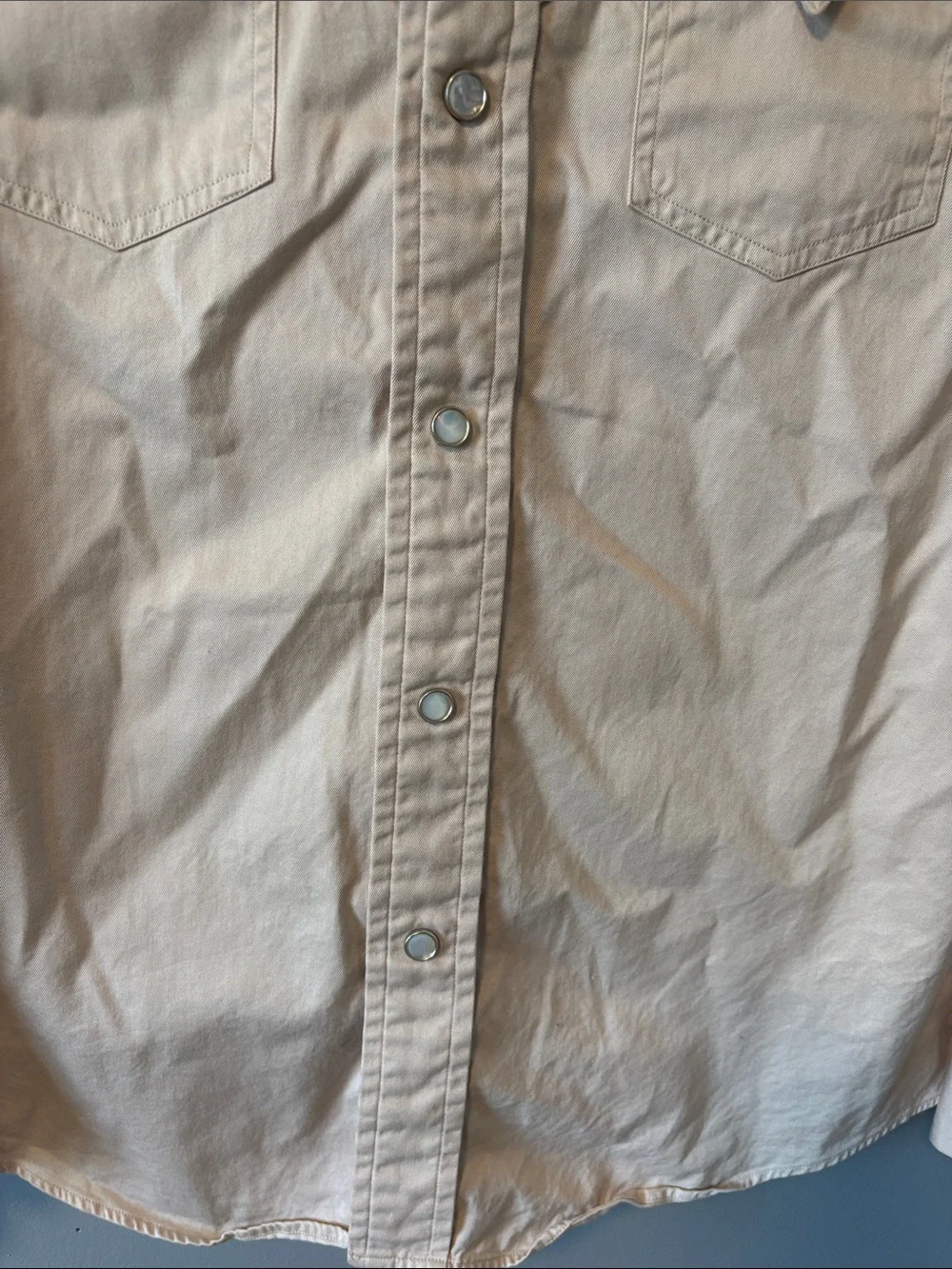 Gucci Western Button Down Shirt 100% Cotton Large 41/16 Western Country EUC